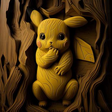 3D model Pikachus Goodbye Foreof Pikachu (STL)